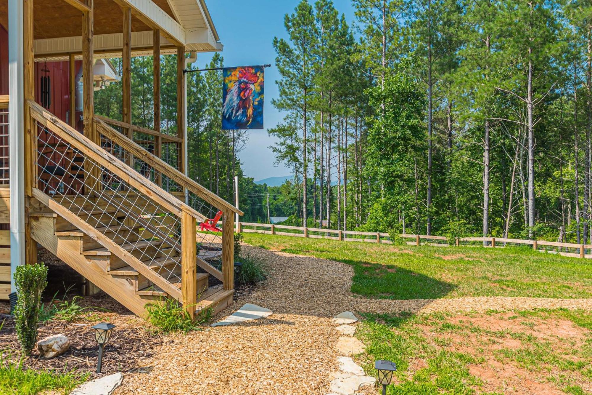 Rustic Roost-5 Acres, Fenced, Fire Pit, Rv Option & Mtn View Villa Dahlonega Ngoại thất bức ảnh